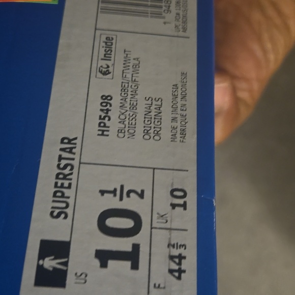 New Adidas Superstar Shellheads size 10.5 - Picture 7 of 7